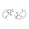 304 Stainless Steel Pendants STAS-N108-37P-2
