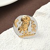 304 Stainless Steel Adjustable Finger Rings for Women RJEW-K298-01GP-3