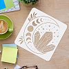 Plastic Reusable Drawing Painting Stencils Templates DIY-WH0172-437-3