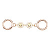 304 Stainless Steel Enamel Bag Extension Chains AJEW-TAC00018-2