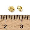 Rack Plating Brass Spacer Beads KK-P246-05G-3