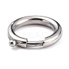 Non-Tarnish 304 Stainless Steel Spring Ring Clasps LS-STAS-P273-02C-P-2