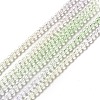 Transparent Gradient Color Glass Beads Strands LS-GLAA-H021-01B-11-2