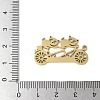 304 Stainless Steel Filigree Pendants STAS-E501-12G-3