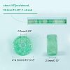 160Pcs 8 Colors Synthetic Turquoise Beads Strands TURQ-NB0001-07-5