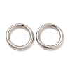 Non-Tarnish 304 Stainless Steel Linking Rings X-STAS-D246-01A-04P-2