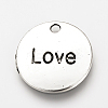 Tibetan Style Alloy Pendants TIBEP-Q078-23AS-NR-4