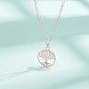 Brass Filigree Pendants KK-OC0001-10-6