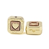 Rack Plating Alloy with Acrylic Beads FIND-B037-01G-01-2