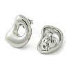 Rack Plating Brass Earrings EJEW-S222-01P-D-2