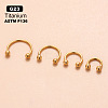 G23 Titanium Hoop Nose Rings WGCC61E-04-1