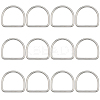 304 Stainless Steel D Rings STAS-CP0001-05D-1