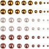 1 Box Half Round Resin & ABS Imitation Pearl Cabochons DIY-CP0012-96B-6