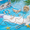 Alloy Crossbody Bags & Alligator Hair Clips & Bib Necklaces & Earrings & Charm Bracelets Sets SJEW-UN0001-14-2