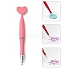 Heart ABS Plastic Nail Art Rhinestones Pickers Pens AJEW-C040-02C-1