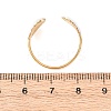 304 Stainless Steel Cuff Open Rings RJEW-C148-01C-G-5