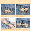  6 Sets 3 Colors Alloy Snap Lock Clasps FIND-NB0002-73-4