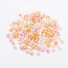 Barely Pink Mix Pearlized Glass Pearl Beads HY-X006-4mm-01-2