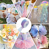 1 Bag Gradient Color Organza Ribbon OHAR-CY0001-01B-5