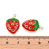304 Stainless Steel Enamel Pendants STAS-T068-05A-3