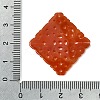 Natural Myanmar Jade Dyed Connector Charms G-Z162-18A-3