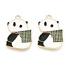 Alloy Enamel Pendants ENAM-N063-02B-1