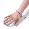 Adjustable Glass Braided Bead Bracelets BJEW-JB04421-5