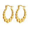 304 Stainless Steel Hoop Earrings AZ5458-1-1
