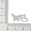 Non-Tarnish 304 Stainless Steel Pendants STAS-L279-002P-E-3
