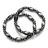 Non-Magnetic Synthetic Hematite Bracelets BJEW-E003-8-2