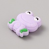 Frog Food Grade Eco-Friendly Silicone Focal Beads LS-SIL-WH0006-29J-2