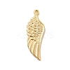 Ion Plating(IP) 304 Stainless Steel Pendants LS-STAS-E176-08G-1