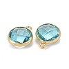 Glass Charms KK-C228-02G-09-2