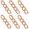 6Pcs Chain Shape Alloy Adjustable Jean Pins AJEW-GF0009-70LG-1