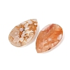 Natural Cherry Blossom Agate Pendants G-K381-09-2