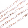 3.28 Feet Brass Twisted Chains Curb Chains X-CHC-L037-01RG-1