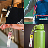 PU Leather & Cotton Name Marker Keychain AJEW-WH0514-021-6