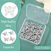 20Pcs 4 Colors Alloy Enamel Pendants ENAM-TA0003-29P-5