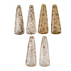 Natural Fossil Coral Pendants G-B187-01C-03-1