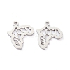 Non-Tarnish 304 Stainless Steel Pendants STAS-D007-03S-2