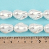 Electroplated Shell Pearl Beads Strands BSHE-M035-01A-05-4