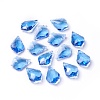 Faceted Glass Pendants GLAA-F068-C12-2