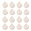 Golden Plated Alloy Charms ENAM-S118-01C-2
