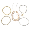 6Pcs Bracelets Sets for Women BJEW-F520-07-2