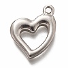 Non-Tarnish 304 Stainless Steel Pendants STAS-H126-17P-1