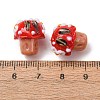 Handmade Bumpy Lampwork Beads LA-CBAE4A5-02B-3