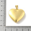 Brass Locket Pendants KK-C092-25G-07-3