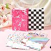 12Pcs 6 Colors Print Paper Packing Tote Bags CARB-FS0001-05-7