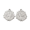 Non-Tarnish 304 Stainless Steel Pendant STAS-H212-25P-1