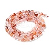 Natural Hematoid Quartz/Ferruginous Quartz Beads Strands GG-CBAE031-B01-3
